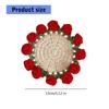 Rose Bouquet Crochet Coaster Kits Flower Coaster Crochet Starter Kits DIY Crochet Kits for Home Decoration