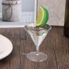 5Pcs 60Ml Disposable Cocktail Glass Plastic Champagne Flutes Cup Dessert Party Goblet Bar Drink Cup Mini Wine Glass Plastic