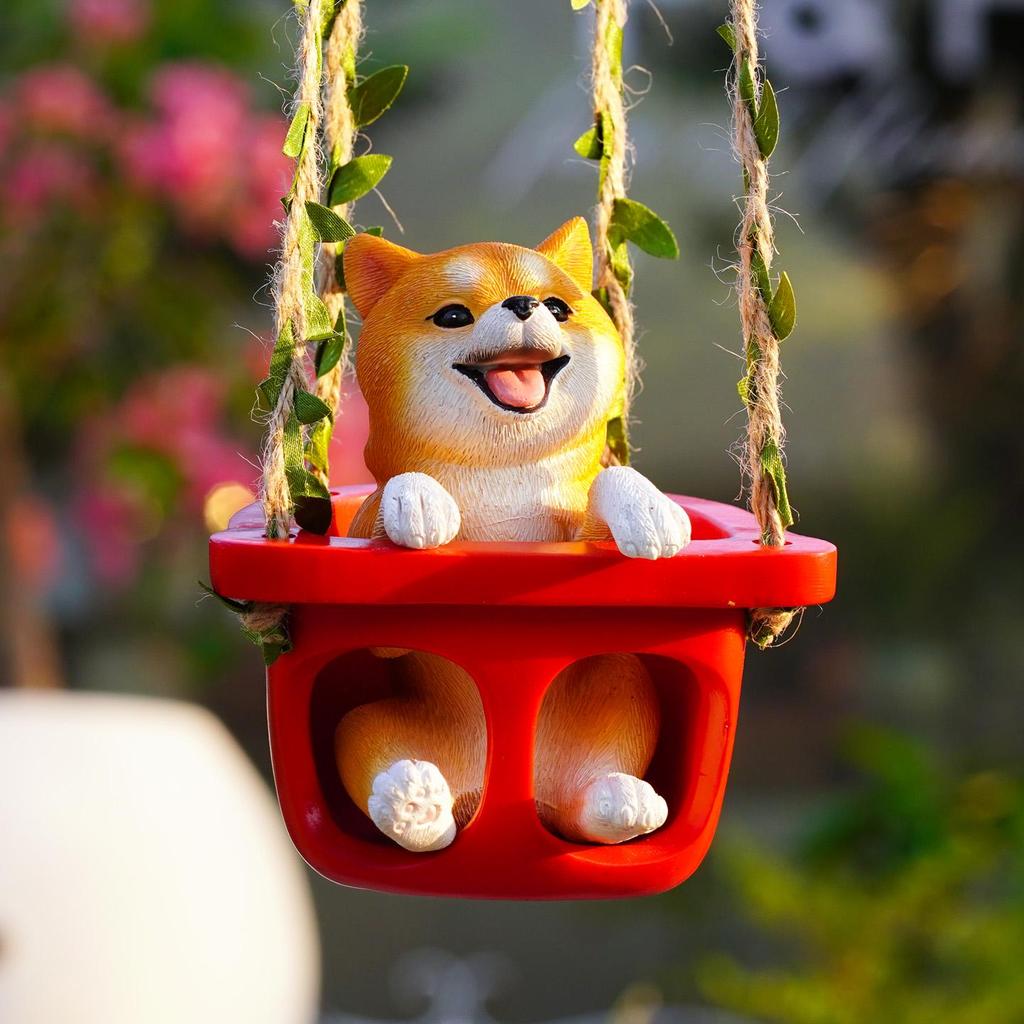 Charming Rabbit Garden & Balcony Hanging Decoration