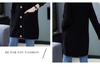 Women's Solid Color Knit Cardigan - V-Neck Mid-Length, Loose Fit Sweater for Spring & Autumn