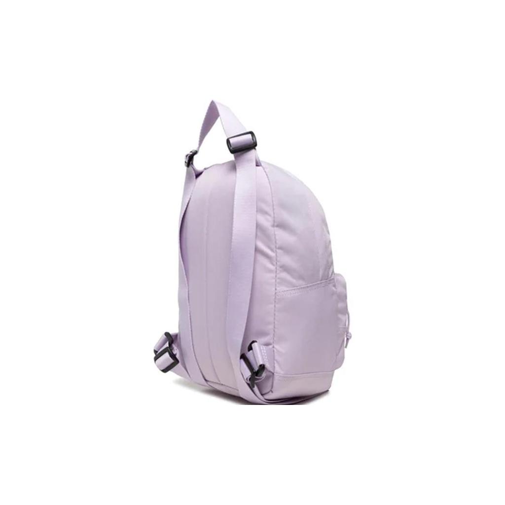 New Converse Polyester Backpack Small Women's Gray Purple 10019902-A13