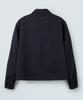 Piari Refined Wool Touch Short Blouson (Navy)
