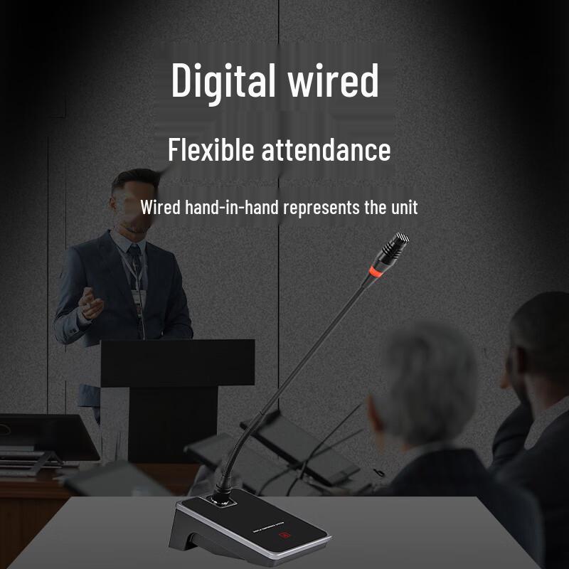 Runpu Professional Wired Gooseneck Delegate Conference Microphone (CN version)