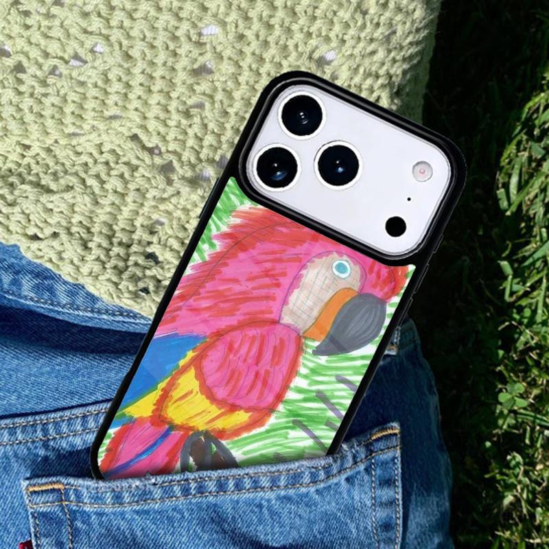 Parrots Colorful Jungle Art mobile phone case Compatible with IPhone 17 16 15 14 13 12 11Pro Max 17 Air cover