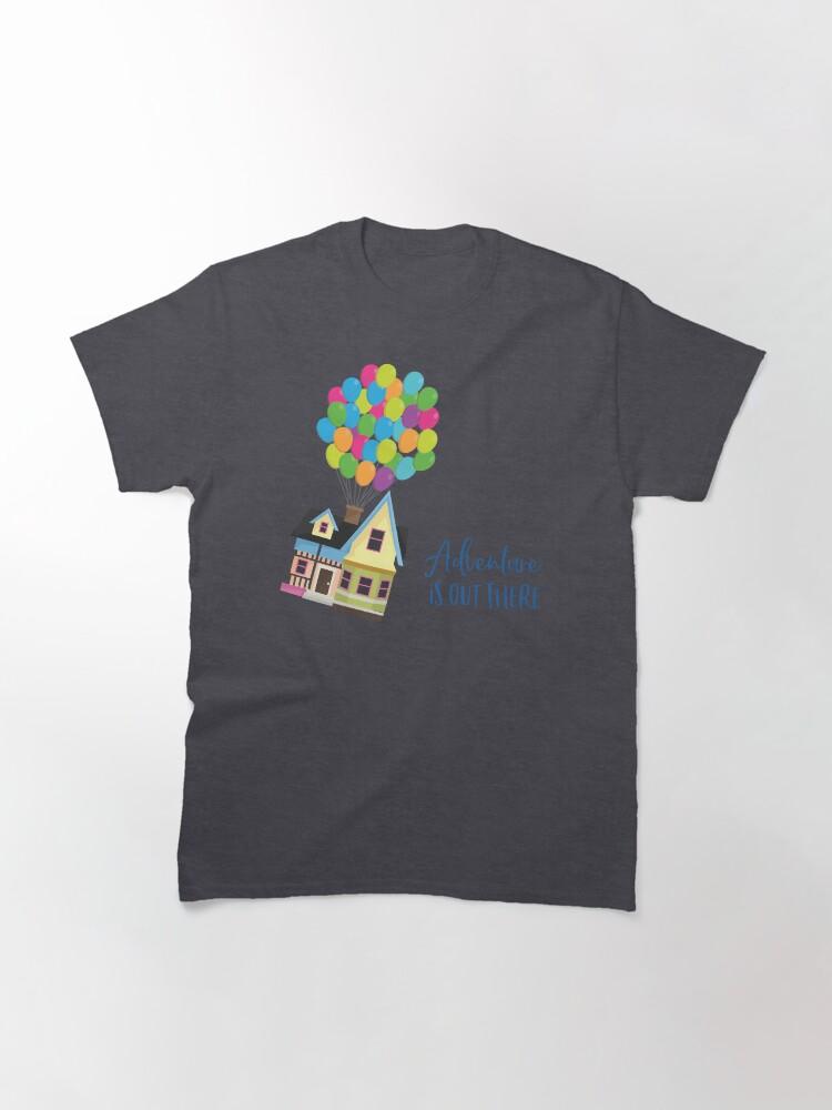 Up Adventure is Out There - Colorful Balloon House from Pixar's Up Classic T-Shirt
