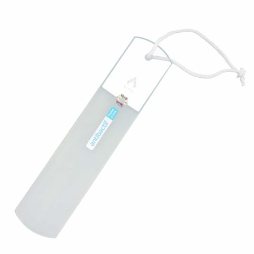 

A-KG BLAZEK Heel File, Glass, Antibacterial, Clear, Antibacterial Photocatalyst Coating, Heel File, Heel Callus Remover, Includes a Convenient Drawstr