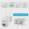 Xiongmai Outdoor 4G WIFI PTZ HD Network Camera for Home, Forest, and Pond
