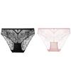 Audifen Women's Lace Mid-Waist Panties