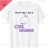 Funny Father Day T-shirt Men Trust Me I Am An Engineer Tshirt Geek Male Tops Letter Math Equation Print Tees Custom Students Tee