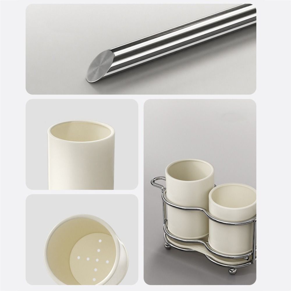 Space-Saving Kitchen Utensil Holder Multifunctional Drainer Stand Chopstick Holder  Kitchen