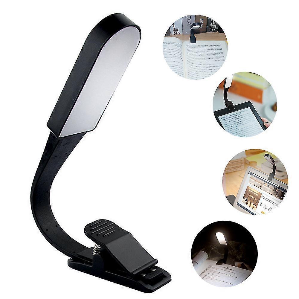 Book Light, USB Rechargeable Reading Light with Touch Sensor, Reading Lamp
