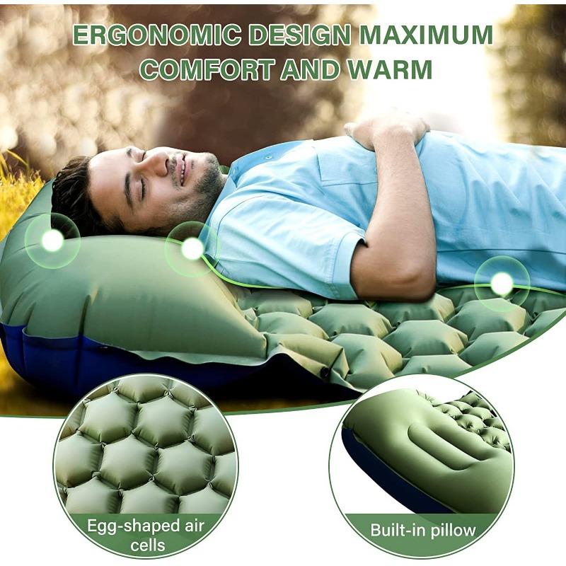 Luftkissen Outdoor Camping Einzel- und Doppelspleißbüro Nickerchen Luftkissen Bodenmatte