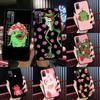 Cottagecore Fruit Strawberry Frog Case For Oppo A15 A16 A17 A52 A72 A76 A96 A54 A74 A94 A54S A57S A58 A78 A98 A57 A77 Cover