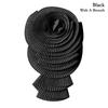1pc Shoulder Collar Exaggerated Big Flower Pleated Flower Cloth Pressed Pleated Craft Flower Diy Clothing Accessories