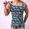 Sold Out Reindeer Men's Pure Cotton Tank Top - Christmas Fashion E676