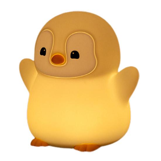 Pink Fox Night Light Soft Silicone Touch Night Lamp 2-Level Dimmable Rechargeable Forest Theme Night Lamp Kids Bedroom Decor