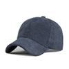 New Autumn and Winter Corduroy Baseball Caps for Men and Women, Simple Solid Color Duckbill Caps for Warmth