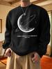 Men's Round-Neck Long-Sleeved Sweatshirt, Suitable for Daily Wear, Multicolor Sweatshirts, Lightweight Sweatshirts, Outerwear for Winter Seasons