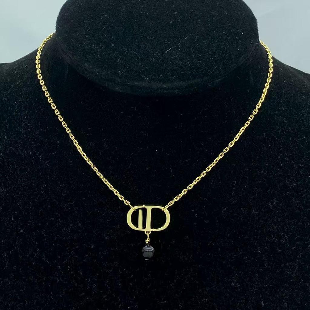 2025 Strass-CD-Halskette: Eleganter High-End Schmuck für Damen