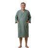 Stylish and Popular Cotton Pajamas for Perfect As a Kimono Suitable for Nursing Hospital Elderly and Perfect for and Men. Gift. Open-front Bathrobe,