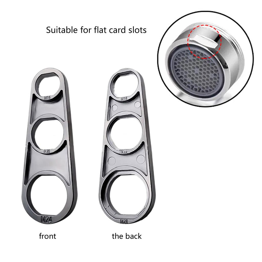 Efficient Tap Strainer Key Faucet Aerator Removal Tool Upgrades for Easy Faucet Aerator Removal & Water Flow Adjustment