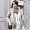 Tassel Couple Scarf Winter Long Thick Wool Student Scarf Women's Versatile Thickened Autumn and Winter Korean Style Scarf for Men