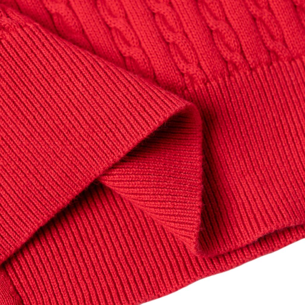 Polo Ralph Lauren Hoodie Embroidered Bear Cable Knit Sweater Kids Sweater 313951749-001