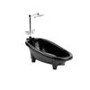 Creative Plastic Turtle Bathing Basin Stable Bathtub Shape Reptile Water Bowl Detachable Pet Basin Terrarium