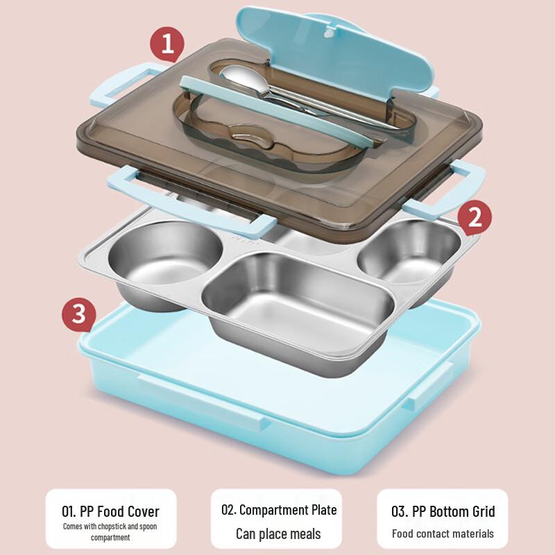 Ruhan 304 Stainless Steel Insulated Lunch Box
