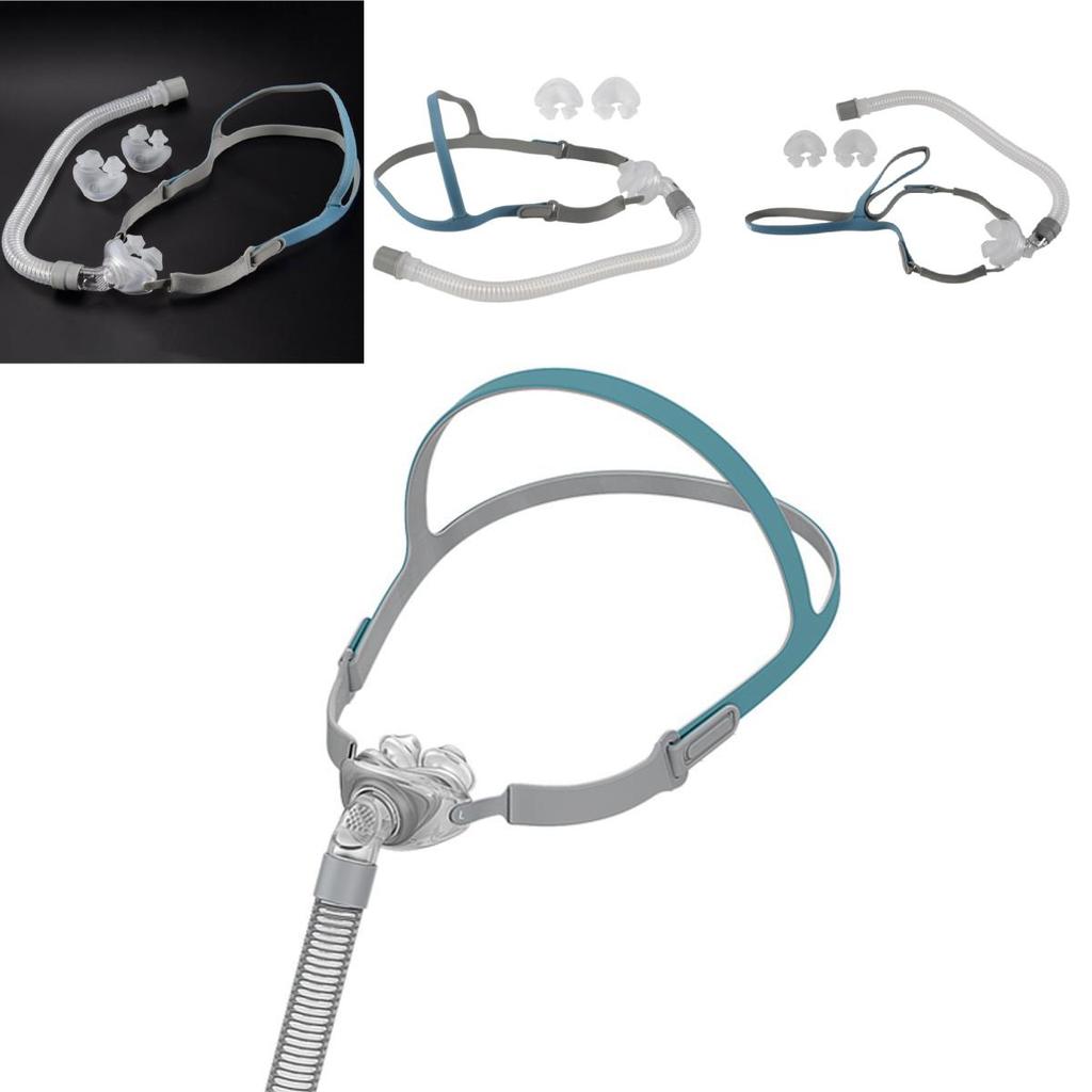 For Bmc P2 Cpap Universal Nasal Case W Headgear Sleep Helper For Continuous Use