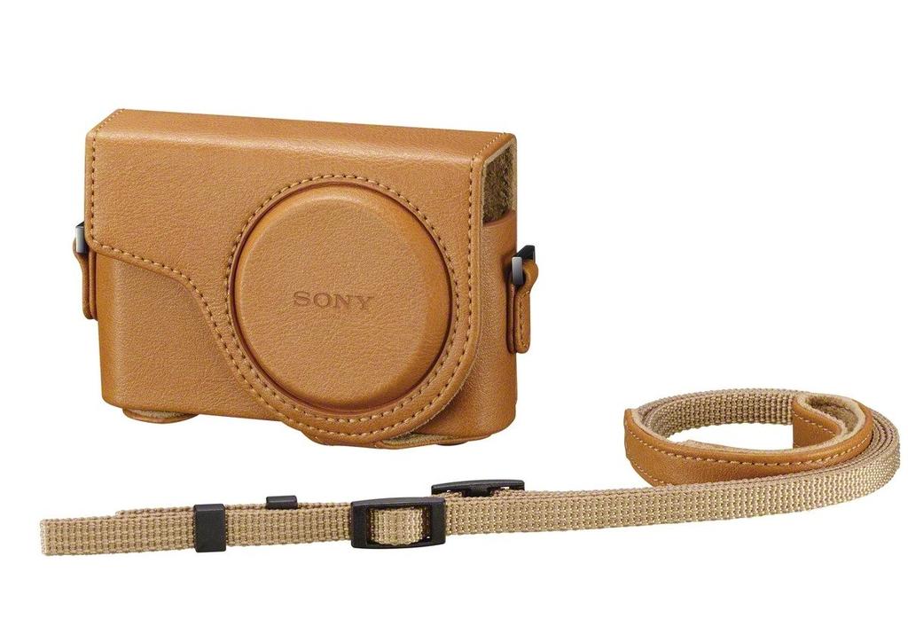 Sony Pouzdro na mobilní fotoaparát LCJWD/Ti Polotvrdé (Hnědý)
