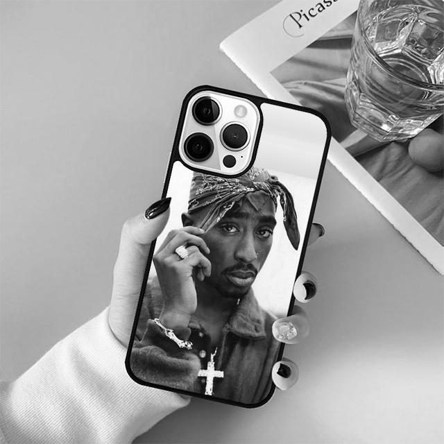 Tupac 2pac Shakur Handyhülle Für iPhone 17 Air 15 16 Hülle 14 13 11 12 Pro Max Max Plus Rückseite Schale