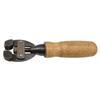 Wooden Handle Clamping Tool Hand Vise With Extended 1.2cm Opening Capacity For Industrial Craftsmanship