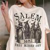 Halloween Salem Witch Shirt, 1692 They Missed One Shirt, S-5XL
