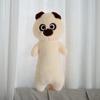 65cm Lovely Stuffed Plush Long Cat Dog Animals Toys Throw Pillow Soft Sleeping Puppy Cushion Nap DollsToy Home Decor Gift