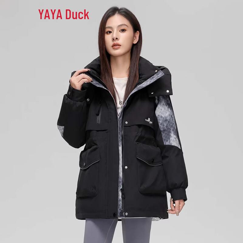 YAYA Women's Stylish Down Puffer Jacket