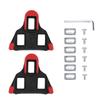 1Pcs Road Bike Pedal Cleats Spd Sl Bicycle Pedals Plate Clip Self-Locking Float Pedal Cleats Cycling Shoes Bike Accessories