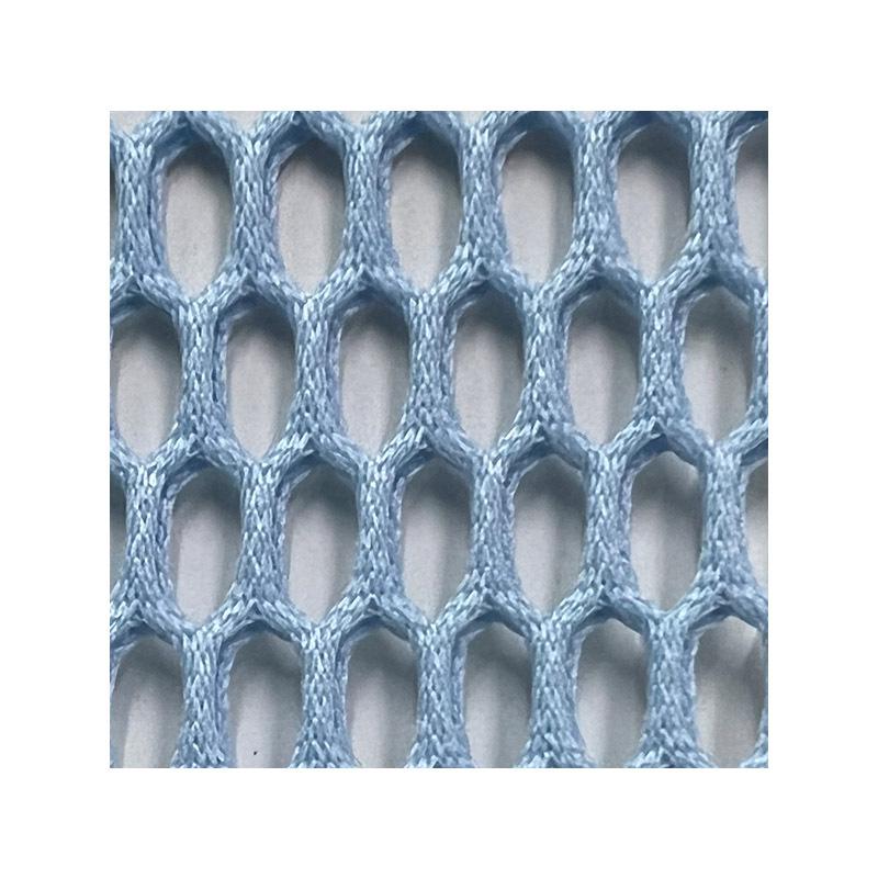 Dwustronna tkanina siatkowa o strukturze plastra miodu na buty i odzież