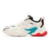 Anta Comfortable Versatile Mesh Fabric Shock Absorbing Non-Slip Lightweight Low-Top Dad Shoes Men sneaker White Blue 112018882-8