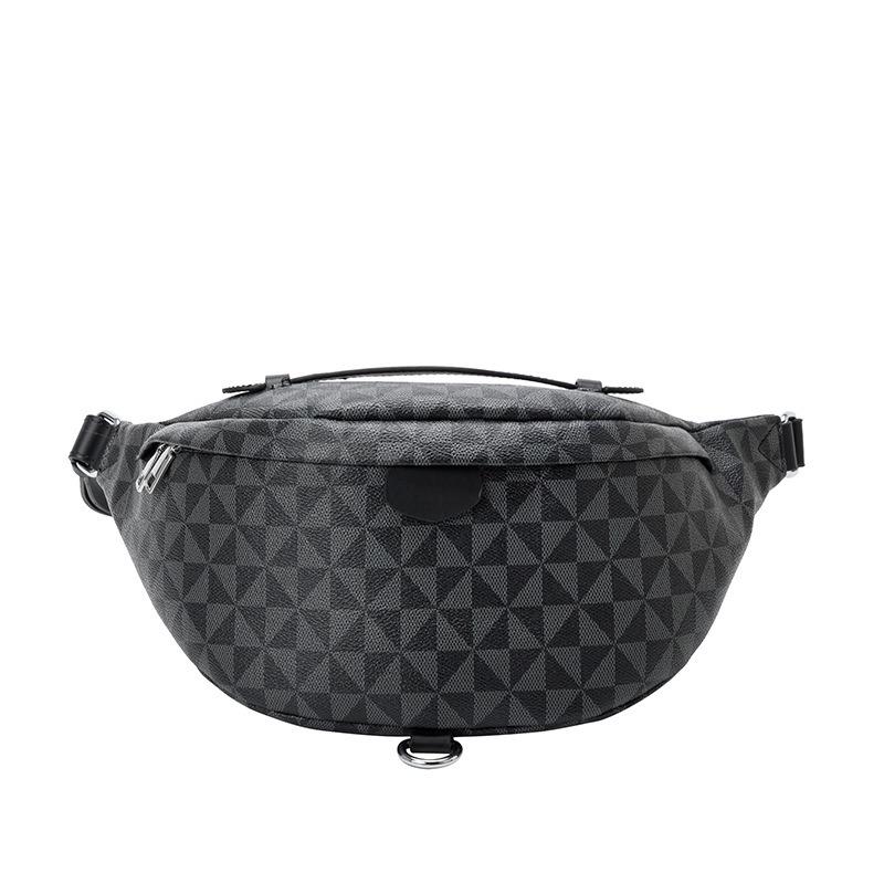 Neuer Street-Trend Brusttasche Retro Unisex Bauchtasche Lässig Brusttasche Crossbody Schulter Knödeltasche