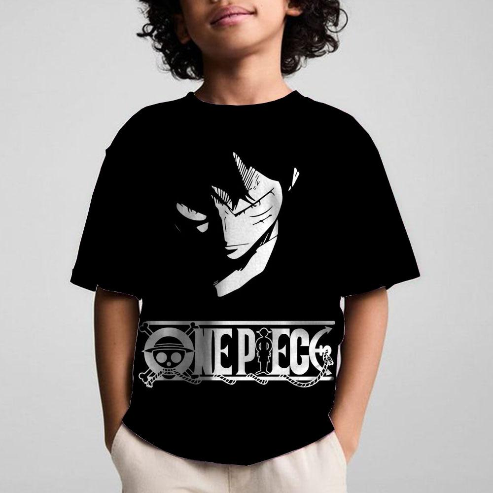 MANOF／2025 LAYER SHIRT ONE PIECE Cool 2025 New One Piece Children's 3D Printed Cartoon T