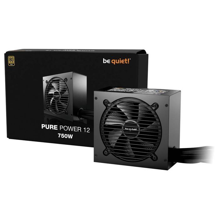 BE QUIET! - Pure Power 12 - Alimentation PC - BP002EU - 750 W