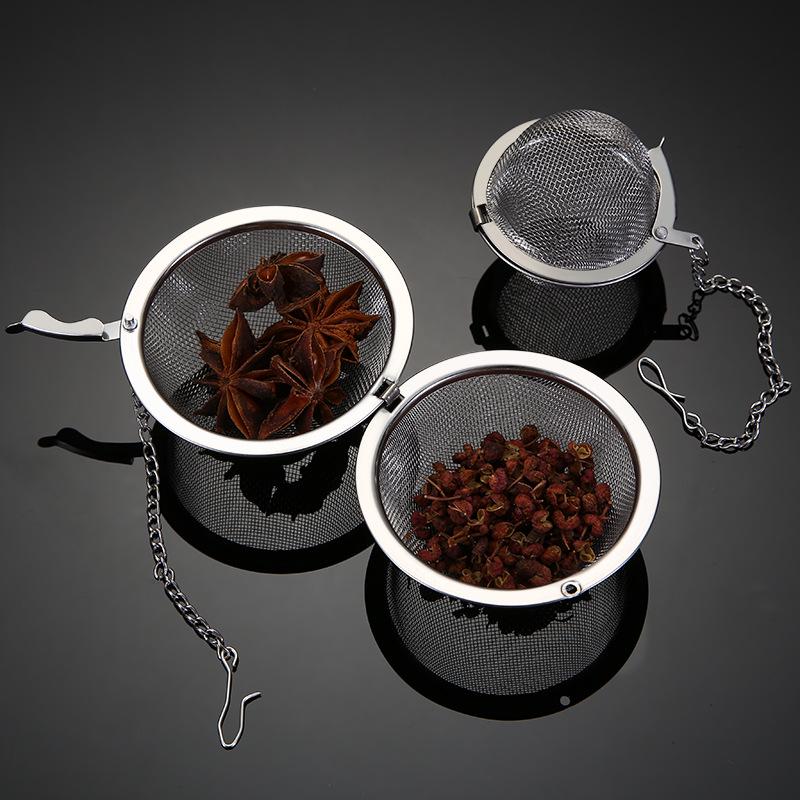304 Stainless Steel Spice and Tea Infuser Ball for Soup and Hot Pot