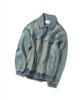 1993Studio Small Logo Vintage Washed Denim Jacket_Light Blue