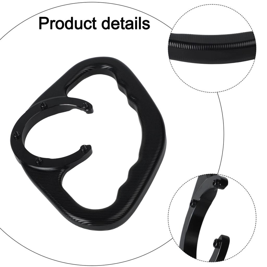 Motorcycle Grab Handle Passenger Tank Grip Easy Installation Process