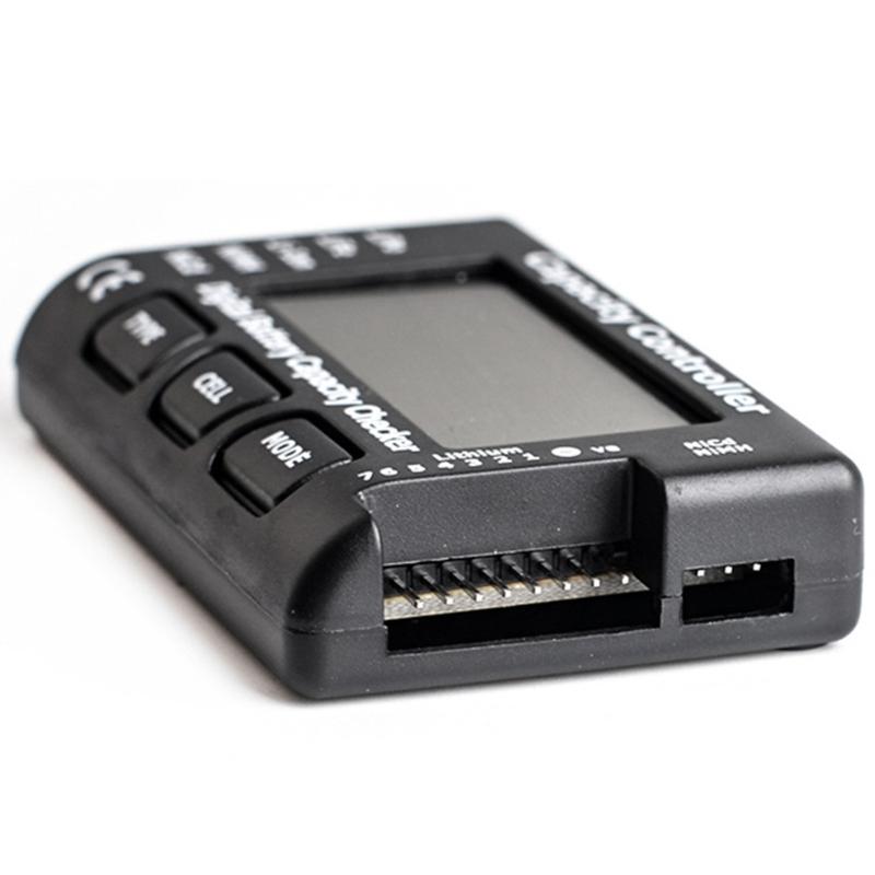 LCD Battery Voltage Tester for Lithium Polymer LiFeNiMH NiCd Batteries with 2.1'' Display Screen