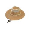 Western Cowboy Hat, Fishing Vacation Outing Breathable Bowler Hat, Summer Sun Sunscreen Hat, Outdoor Sun Shade Straw Hat