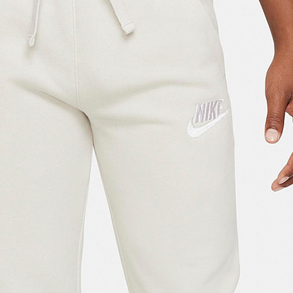 Nike Kids Casual Pants With Drawstring Elastic Waist Solid Color Fleece Kids Bottoms AJ6446-072