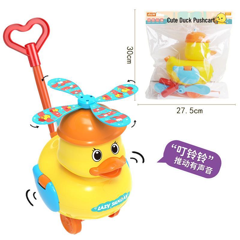 Children's Airplane Animal Push Walker Toy