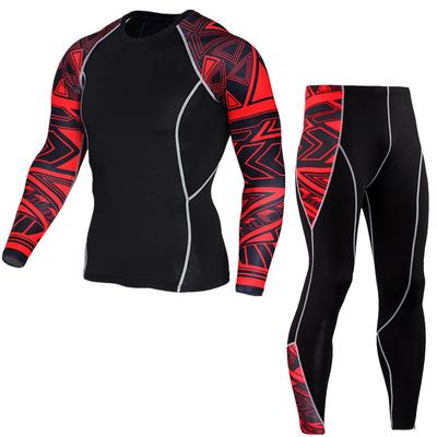 LovelyShoes Winter Thermal Underwear Sets Men Men's Dry Anti-microbial Stretch Quick Thermo Male Warm Long
